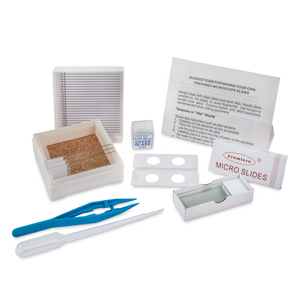 Microscope Accessories and Carrying Case – My First Lab