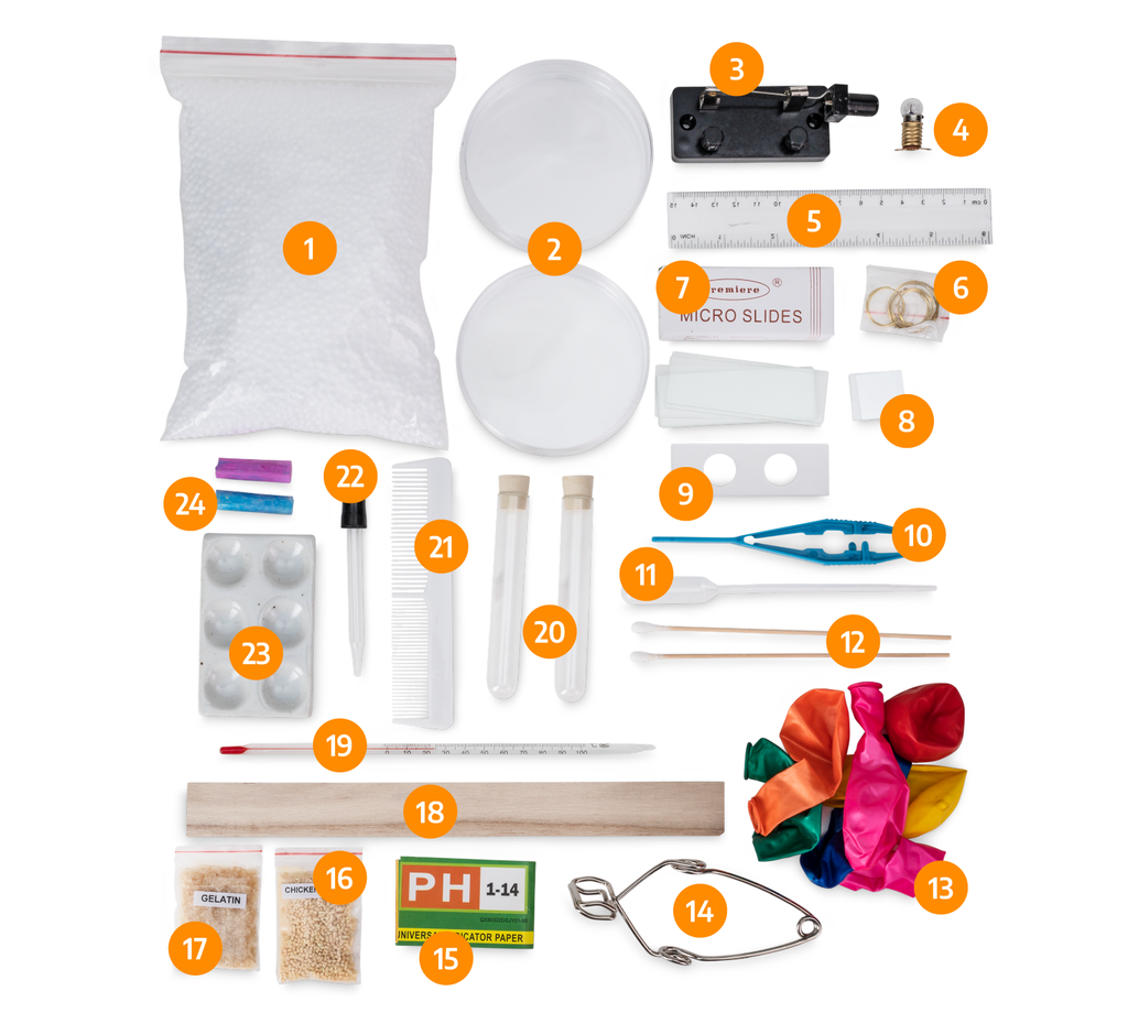 Scientist Kit with 50 Fun Experiments for Classrooms – My First Lab