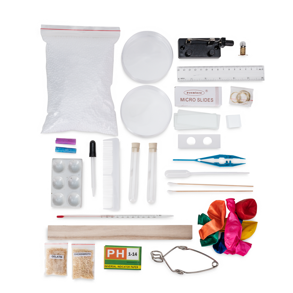 Microscope Accessories and Carrying Case – My First Lab